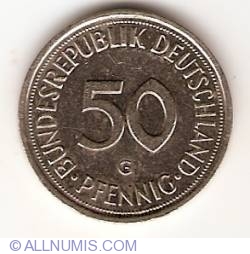 Image #1 of 50 Pfennig 1990 G