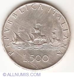 Image #1 of 500 Lire 1966