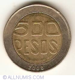 Image #1 of 500 Pesos 2008