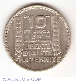 Image #1 of 10 Francs 1930
