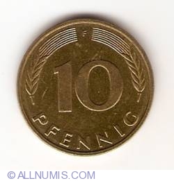 10 Pfennig 1996 F