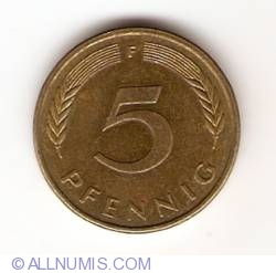 Image #1 of 5 Pfennig 1988 F