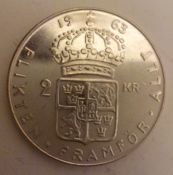 Image #1 of 2 Kronor 1963