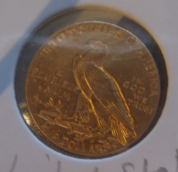 Image #1 of 2 1/2 Dollars 1908