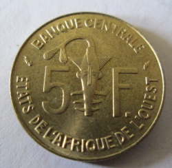 Image #1 of 5 Francs 1985