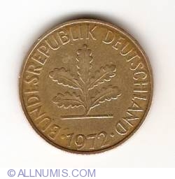 Image #2 of 10 Pfennig 1972 F
