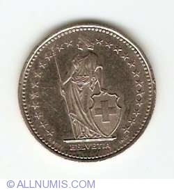 Image #2 of ½ Franc 1990