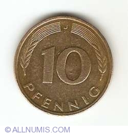 Image #1 of 10 Pfennig 1987 J