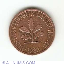 Image #2 of 1 Pfennig 1983 J