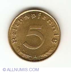 Image #1 of 5 Reichspfennig 1939 A