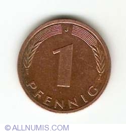 1 Pfennig 1991 J