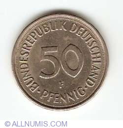 Image #1 of 50 Pfennig 1981 F