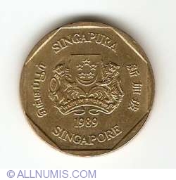 Image #2 of 1 Dolar 1989