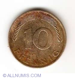 Image #1 of 10 Pfennig 1975 G