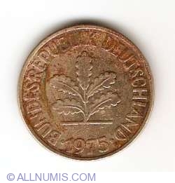 Image #2 of 10 Pfennig 1975 G