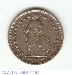 Image #2 of ½ Franc 1972