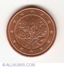 Image #2 of 5 Euro Cenţi 2005 D