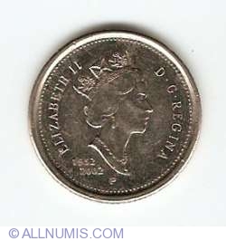 10 Cents 2002 - Golden Jubilee