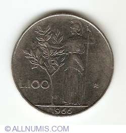 Image #1 of 100 Lire 1966