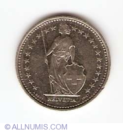 ½ Franc 1991