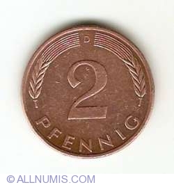 2 Pfennig 1983 D