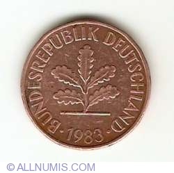 Image #2 of 2 Pfennig 1983 D