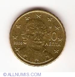 Image #2 of 10 Euro Centi 2005