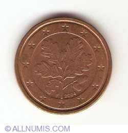 Image #2 of 2 Euro Cent 2004 F