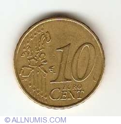 Image #1 of 10 Euro Cenţi 2002 G