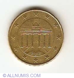 Image #2 of 10 Euro Cenţi 2002 G