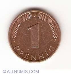 Image #1 of 1 Pfennig 1988 J