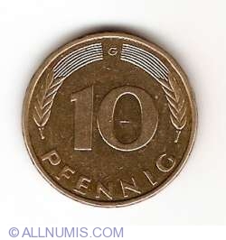 10 Pfennig 1994 G