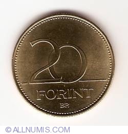 Image #1 of 20 Forint 2003 - Aniversarea de 200 ani de la nasterea lui Deak Ferenc