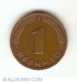 1 Pfennig 1986 G