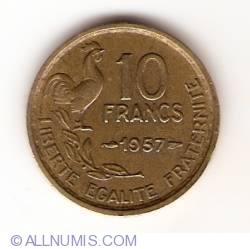 Image #1 of 10 Francs 1957