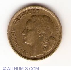 10 Franci 1957