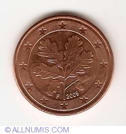 Image #2 of 5 Euro Cent 2009 F