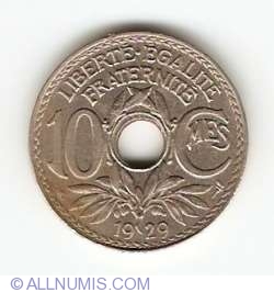 10 Centimes 1929