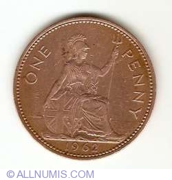 Image #1 of 1 Penny 1962