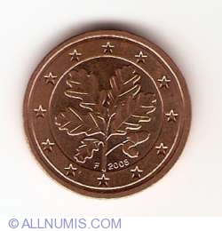 Image #2 of 2 Euro Cent 2008 F