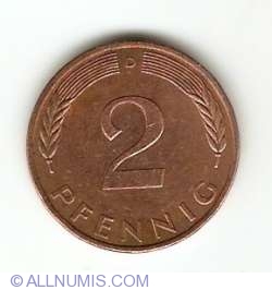2 Pfennig 1982 D