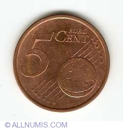 Image #1 of 5 Euro Cent 2004 G