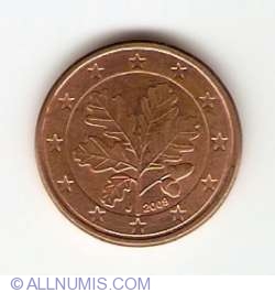 Image #2 of 1 Euro Cent 2009 J