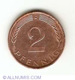 2 Pfennig 1978 D