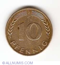 10 Pfennig 1968 D