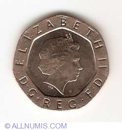 20 Pence 1998