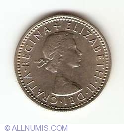 Image #2 of 6 Pence 1957