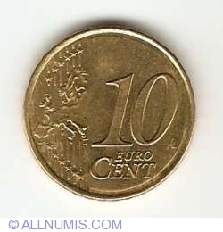 Image #1 of 10 Euro Cent 2008