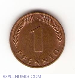 Image #1 of 1 Pfennig 1966 D