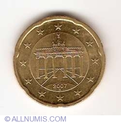 20 Euro Cenţi 2007 A